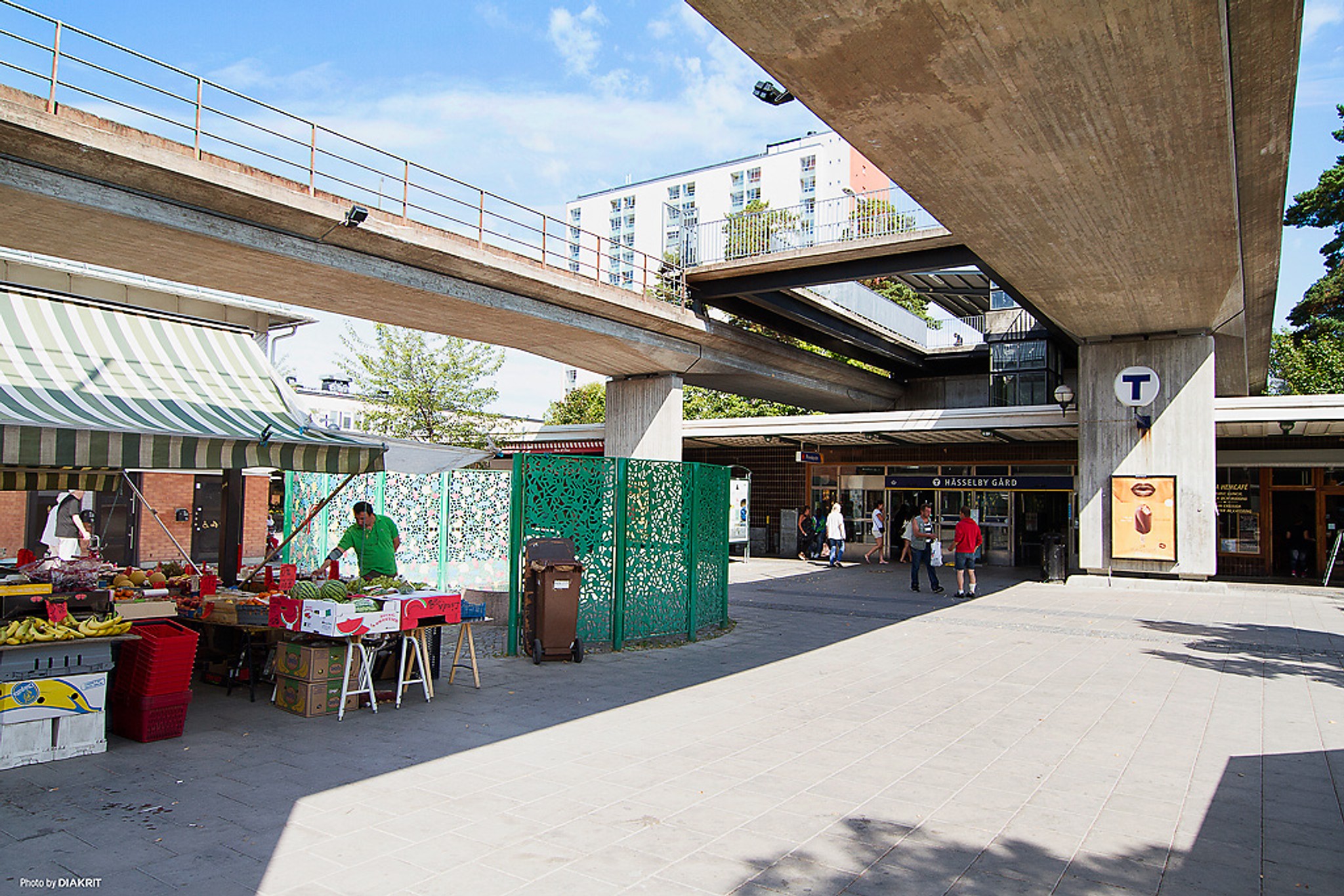 Torg i Hässelby Gård