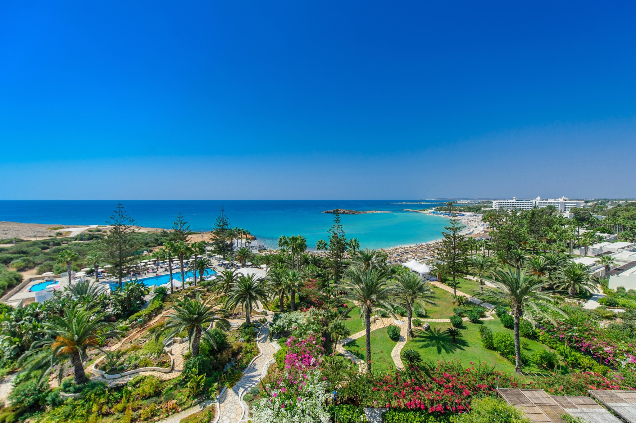 Nissi Beach Ayia Napa Cypern