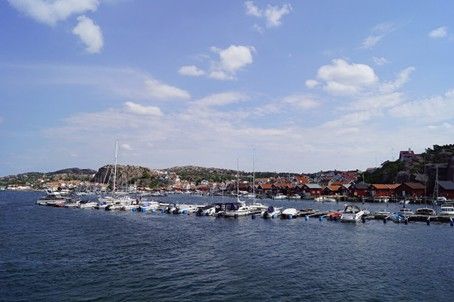 Vy över Bovallstrand