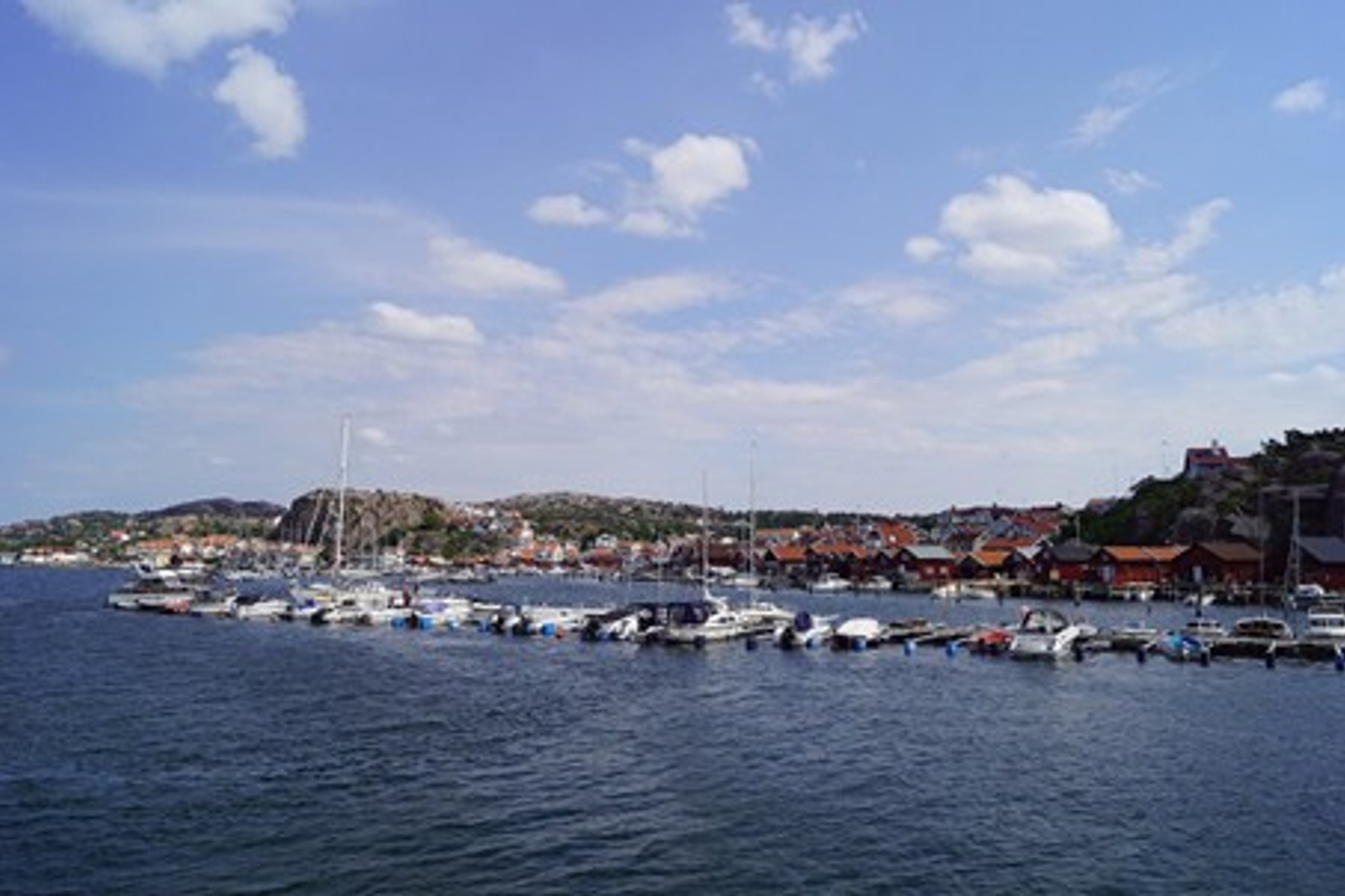 Vy över Bovallstrand