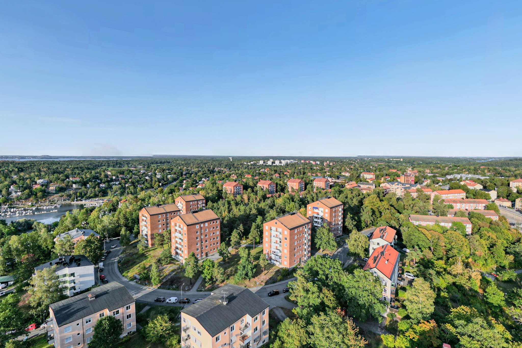 Utsikt över Torsvik Lidingö