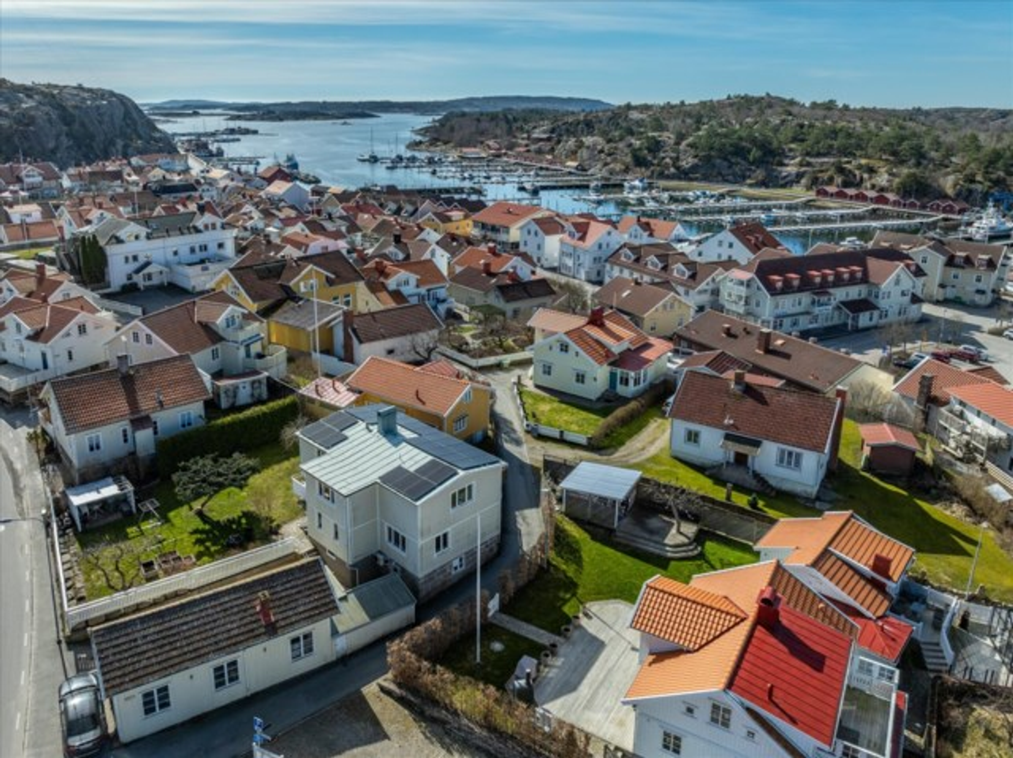 Vy över Grebbestad