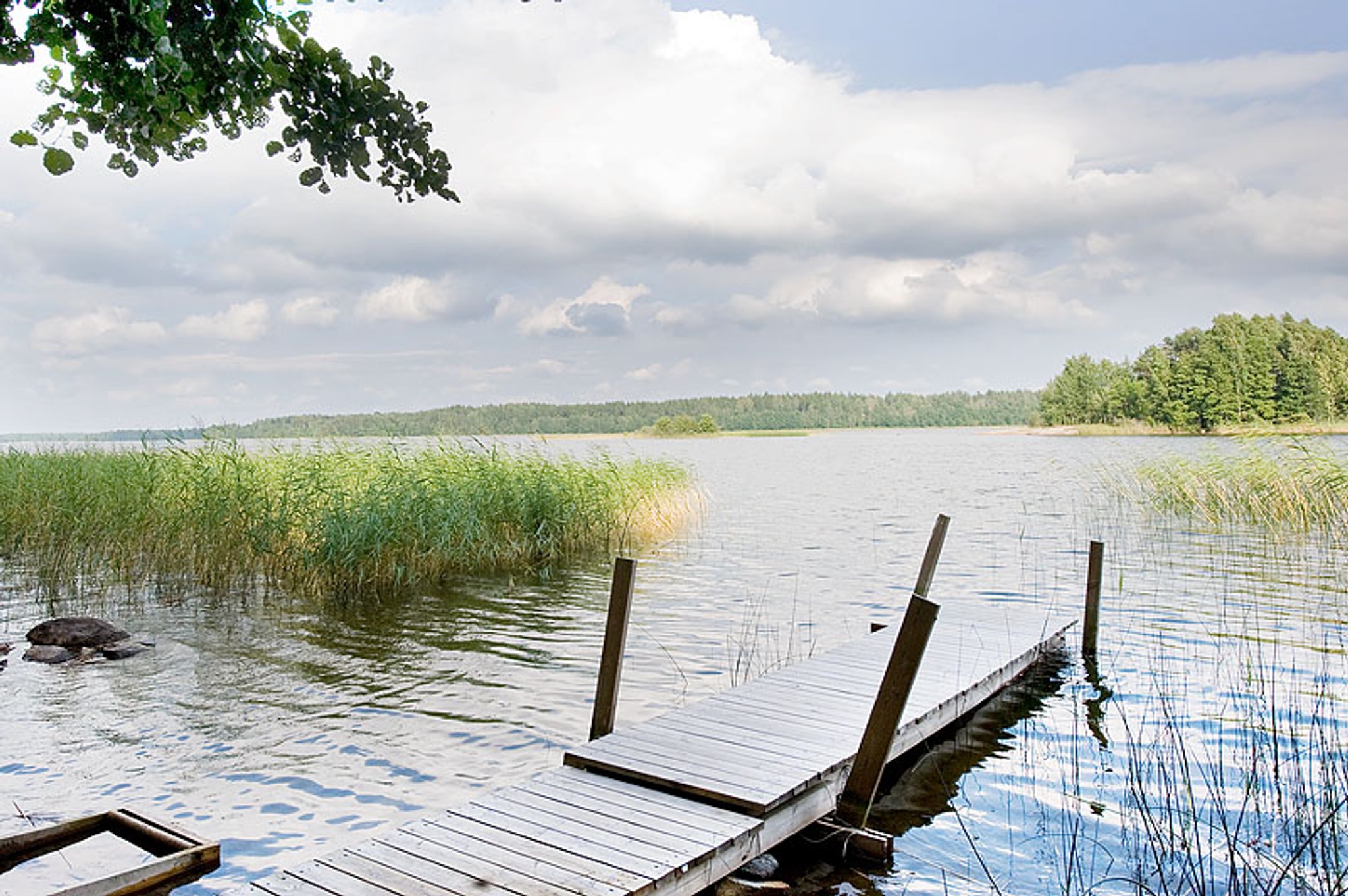 Brygga i Rimbo Norrtälje