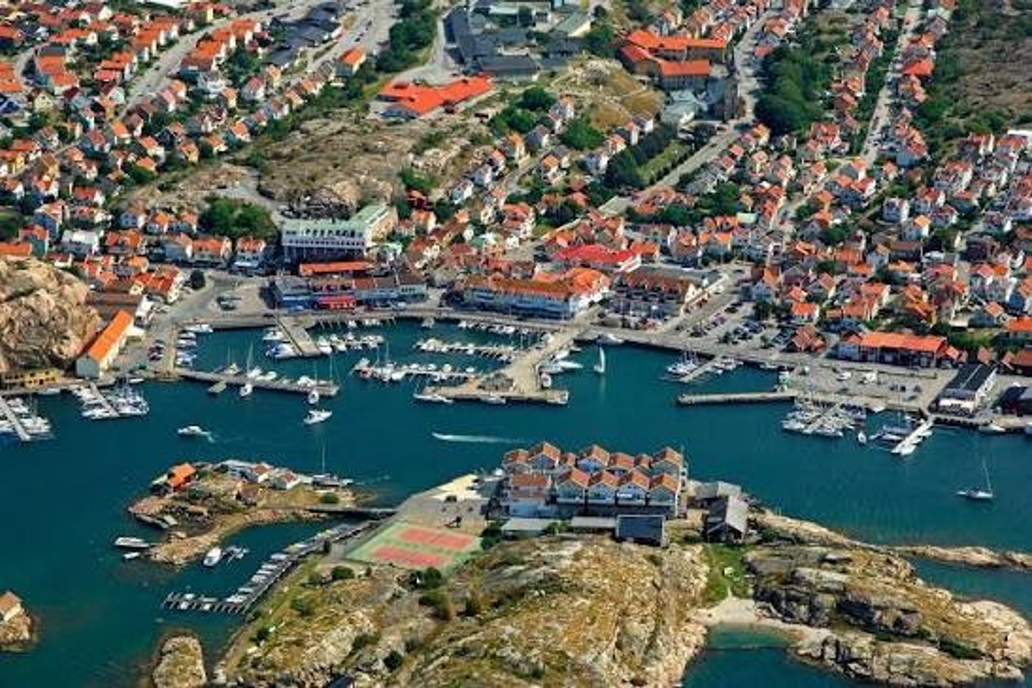 Vy över Kungshamn
