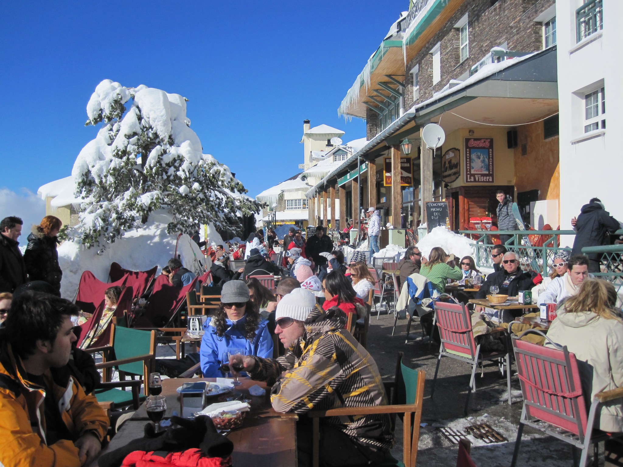 Lunch i Sierra Nevada
