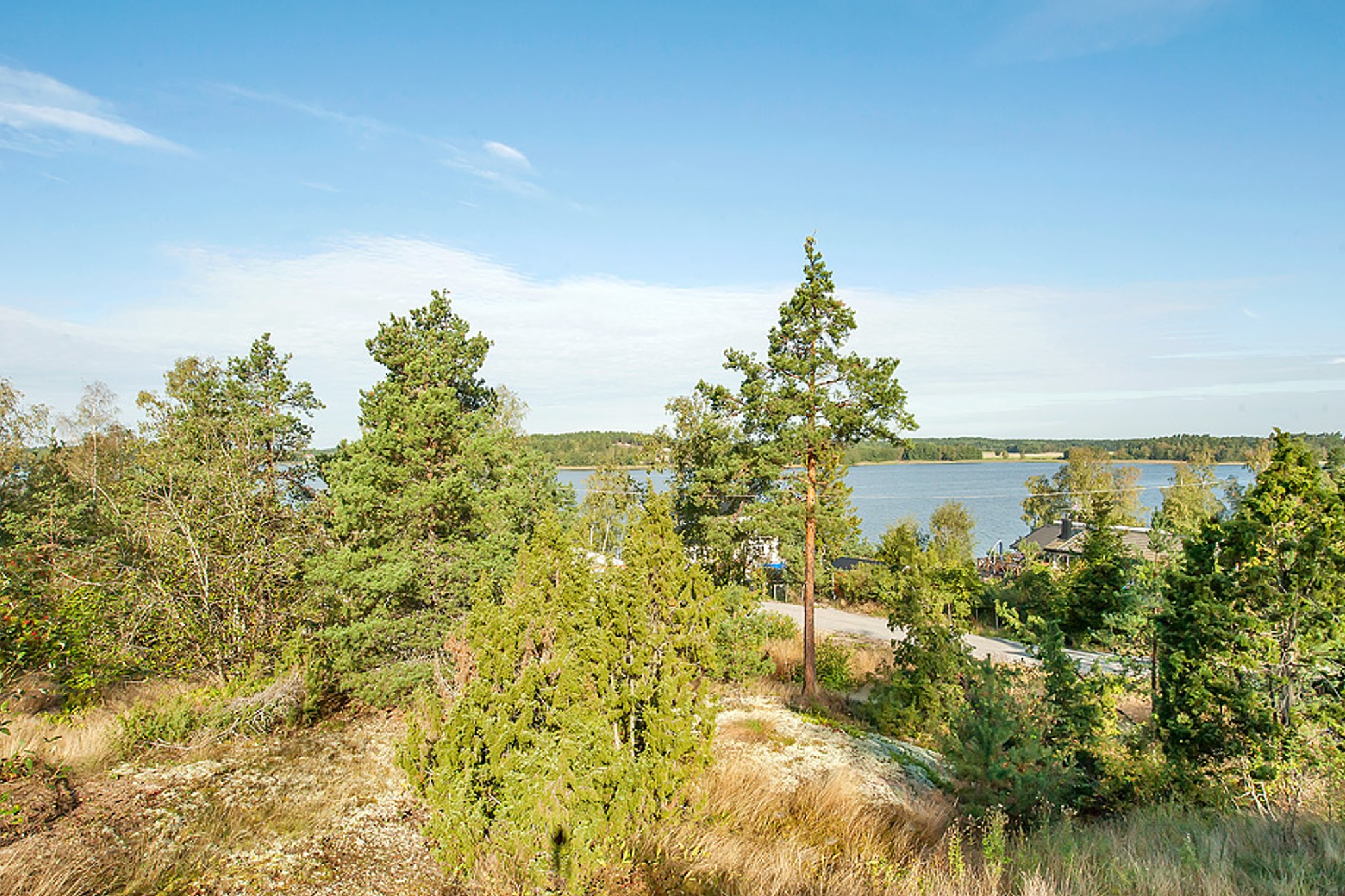 Utsikt över Vallentuna sjön