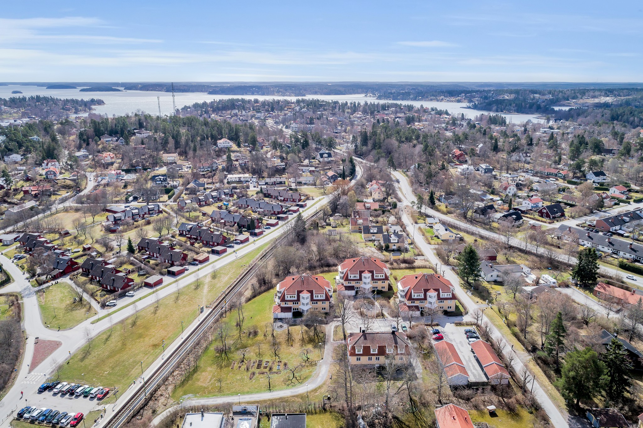 Flygfoto Österskär