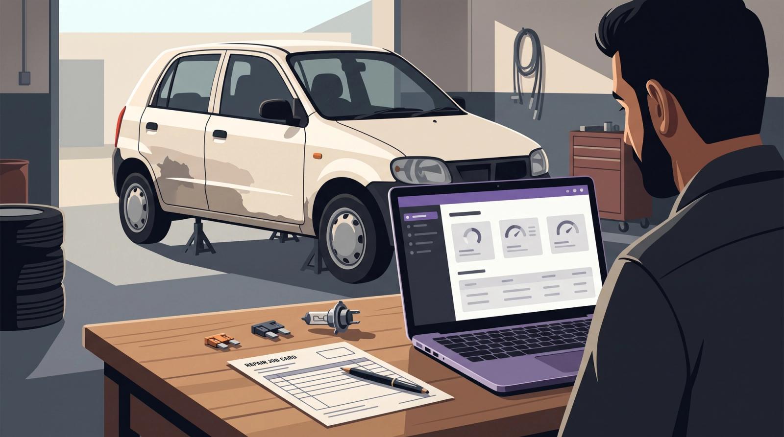 Tracking Profit per Repair Job: A Workshop Owner’s AI ERP Story