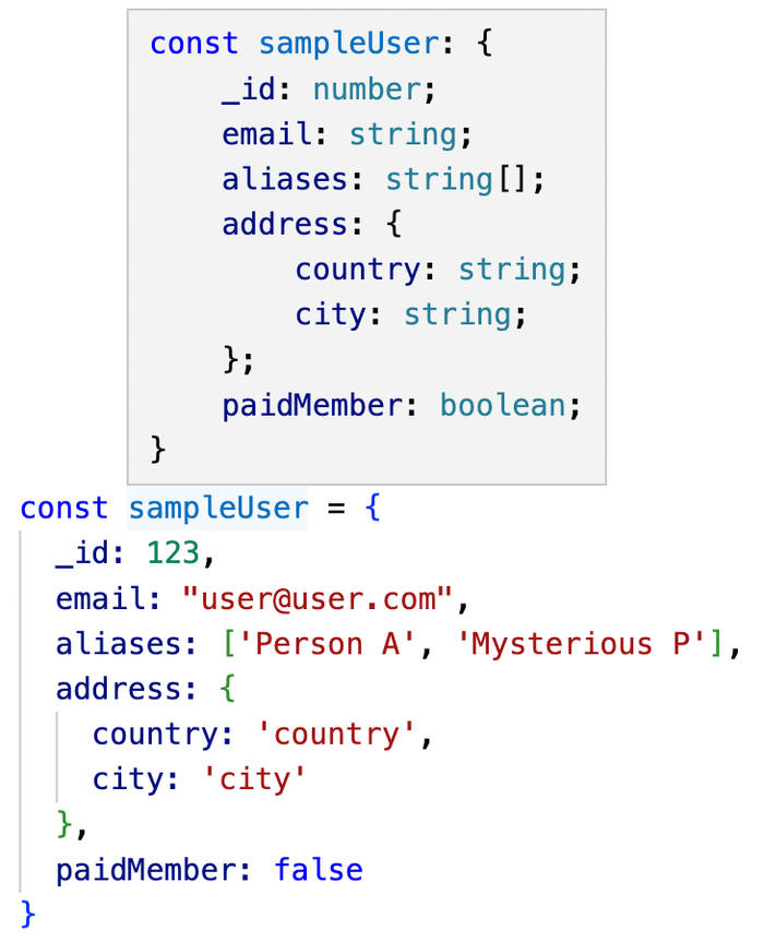 Learn Typescript by writing Javascript