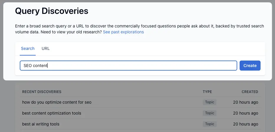 Discover High‑Value Queries Instantly in Clearscope