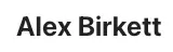 Alex Birkett logo