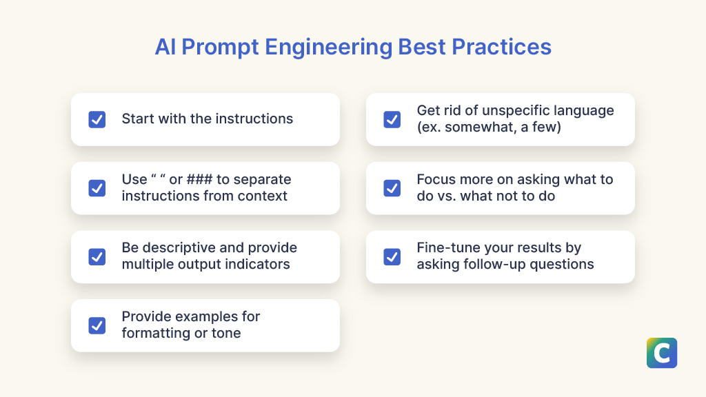 Prompt Best Practices Examples How To Engineer Better AI Prompts for Your SEO Content Strategy ...