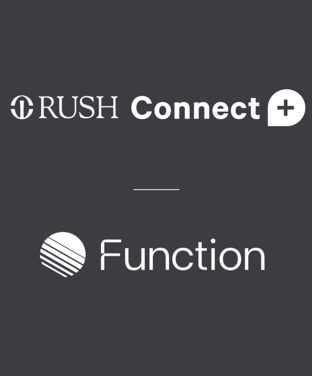 Rush and Function partnership graphic