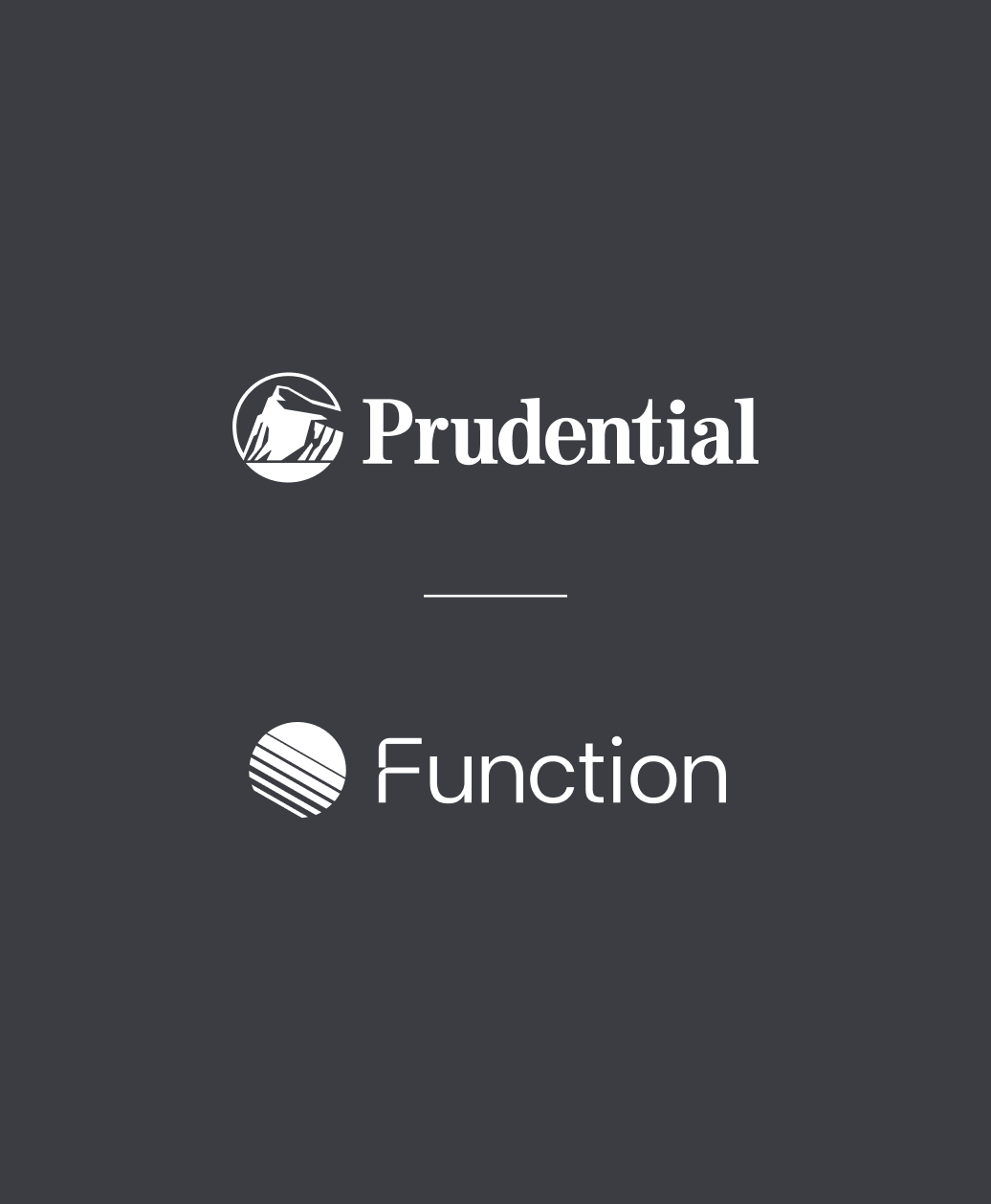 Prudential and Function logo lockup
