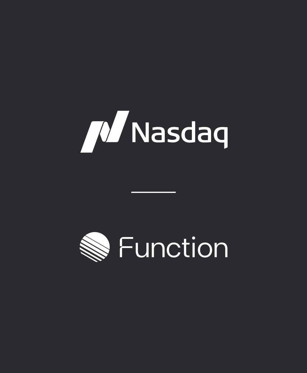 Nasdaq and Function logo lockup