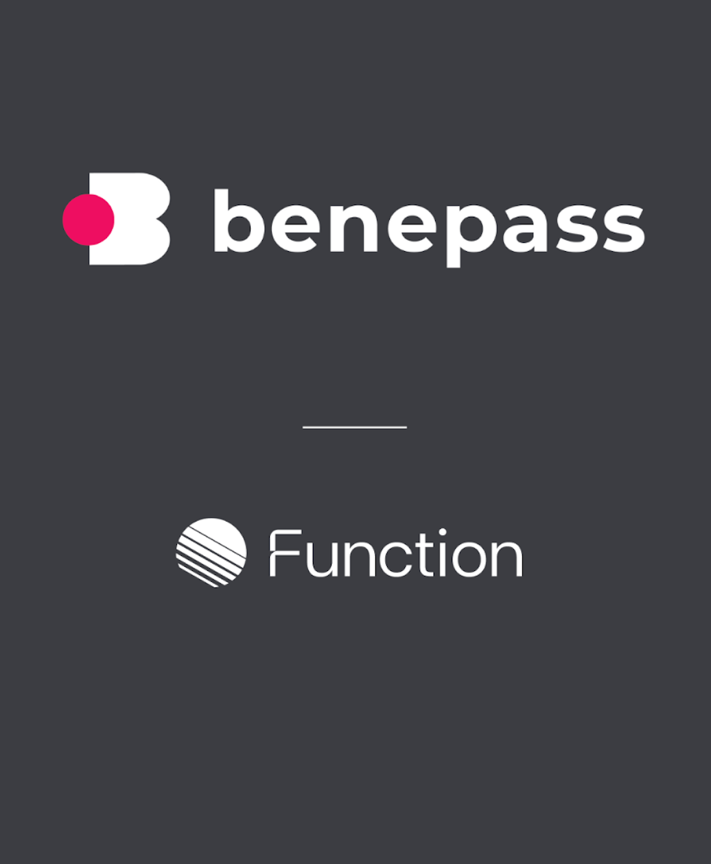 Benepass and Function partnership graphic