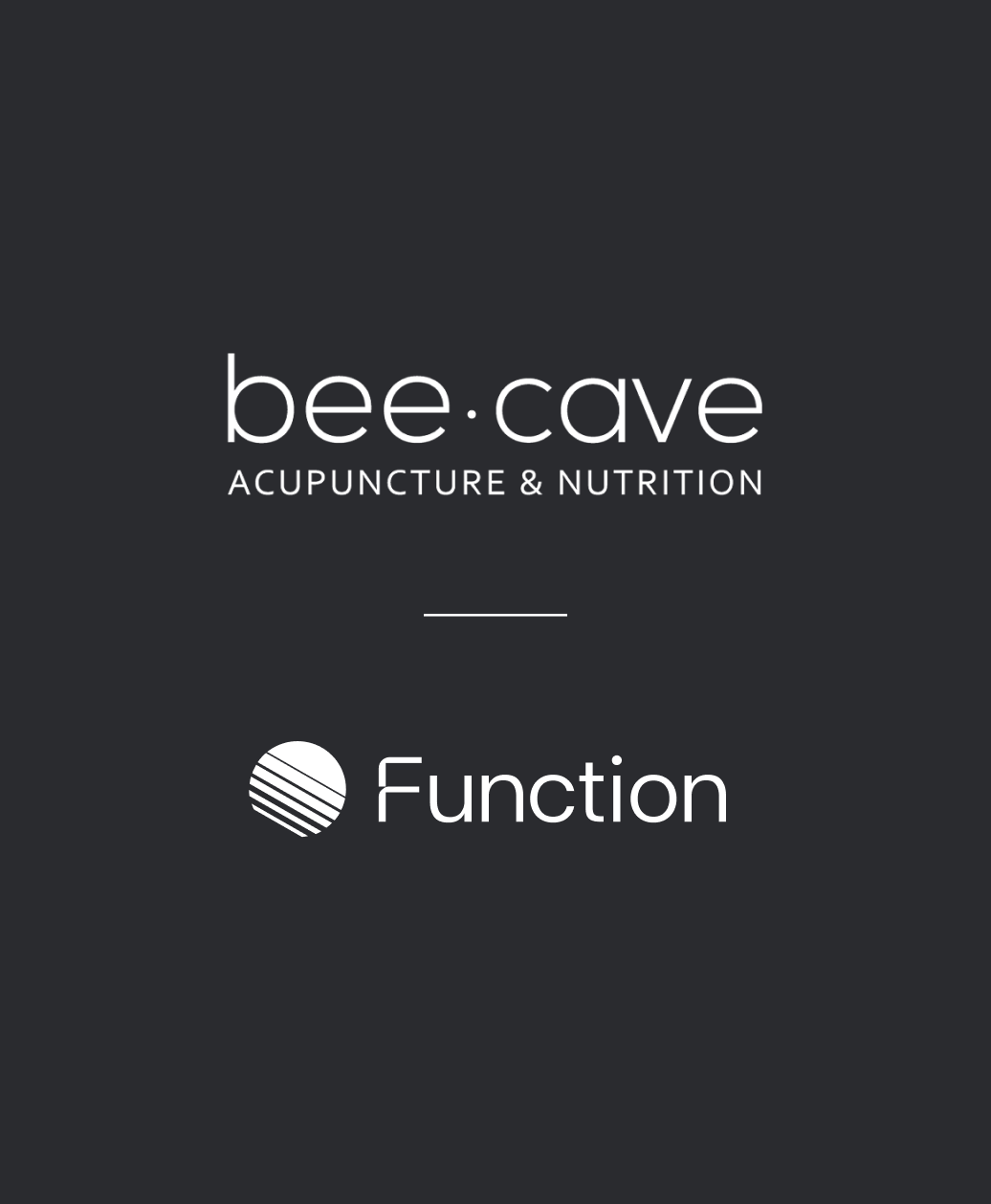 Bee Cave Acupuncture and Function logo lockup