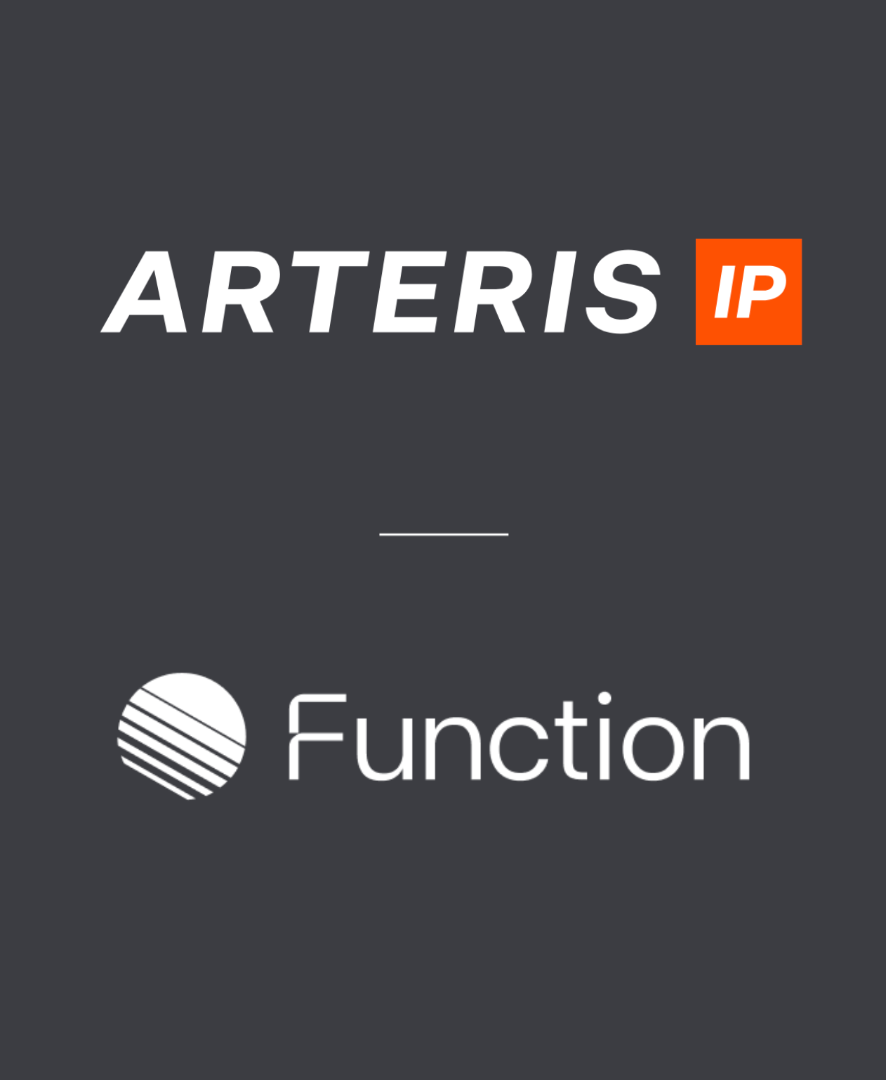 Arteris (Dependents) and Function partnership graphic