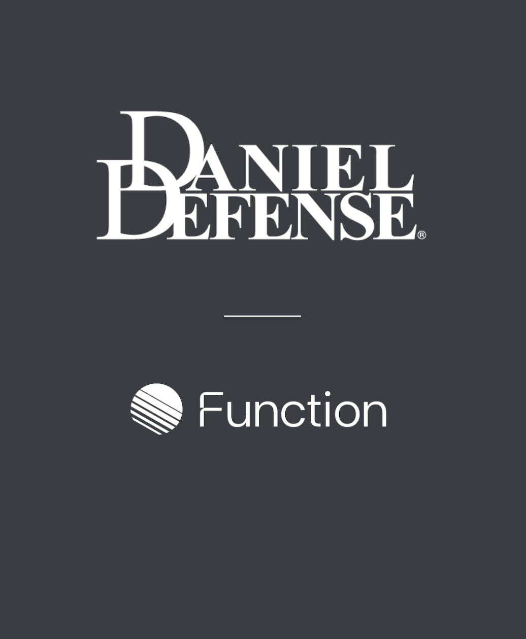 Daniel Defense and Function partnership graphic