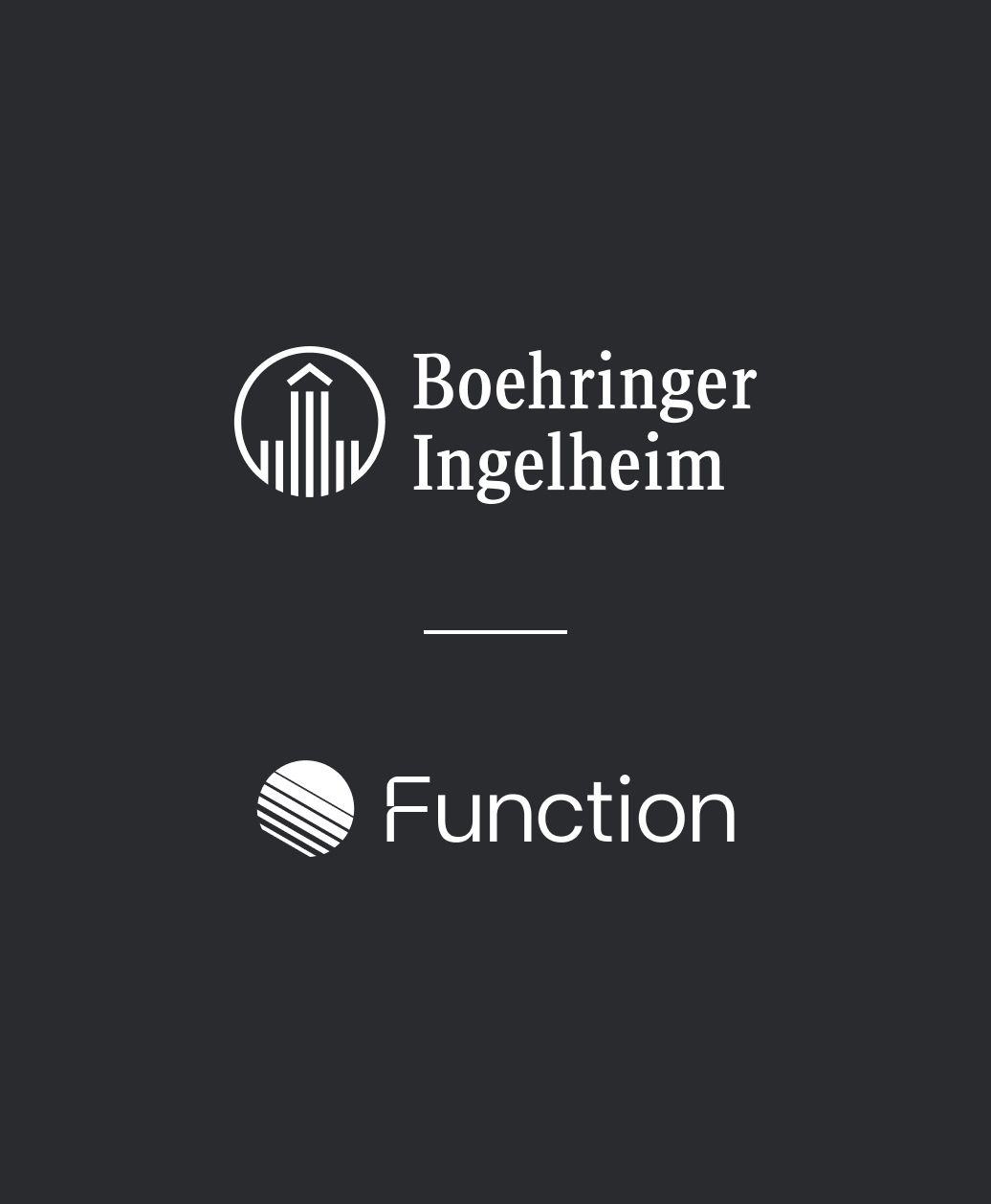 Boehringer Ingelheim and Function logo lockup