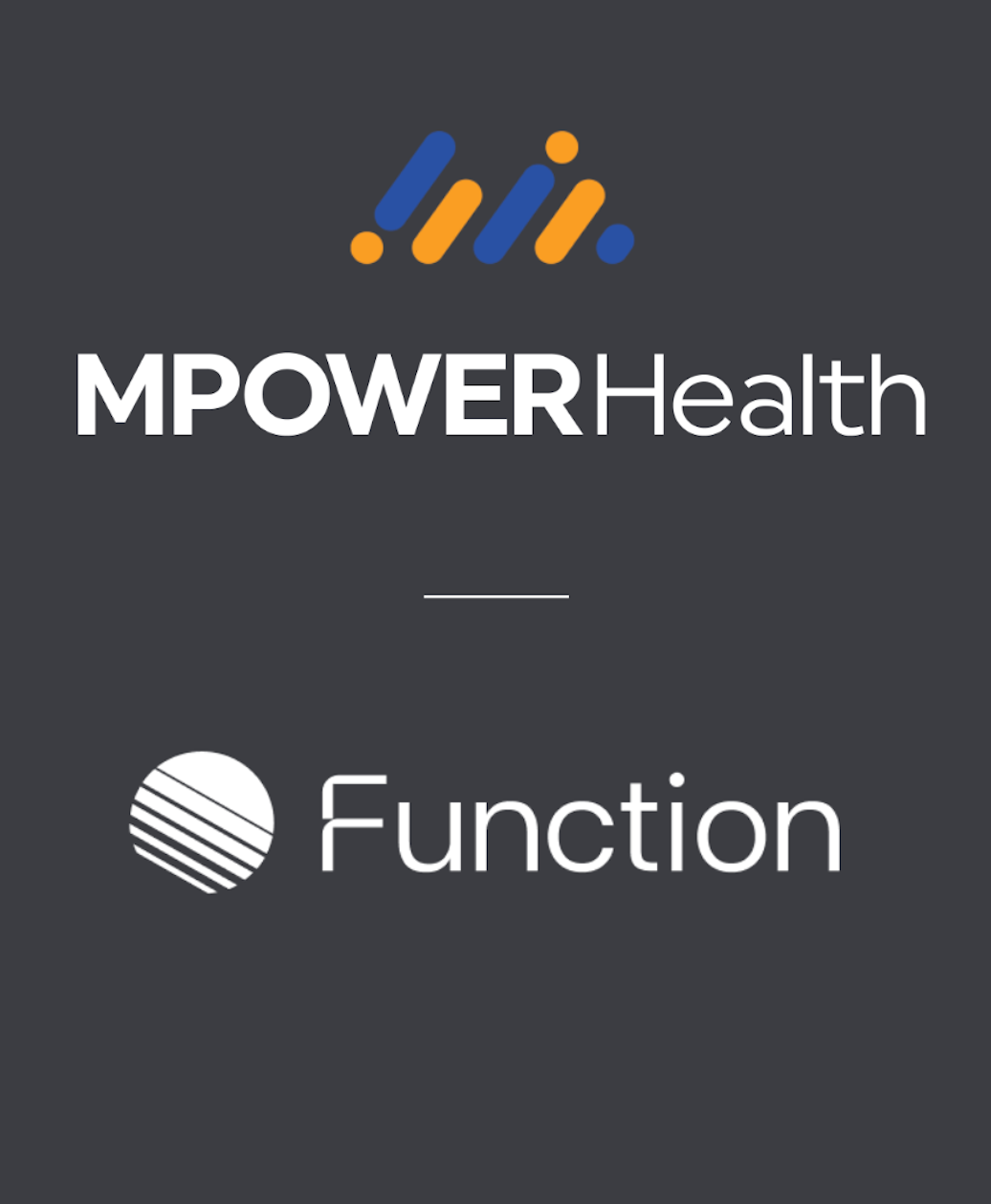 MPOWERHealth & HaloMD and Function partnership graphic