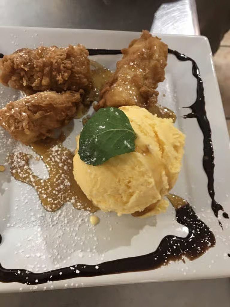 FBI (Fried Banana with Ice cream)