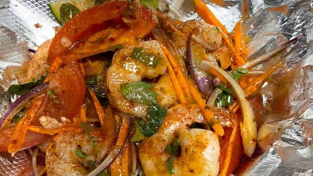 Naked Shrimp (Spicy Shrimp Salad)