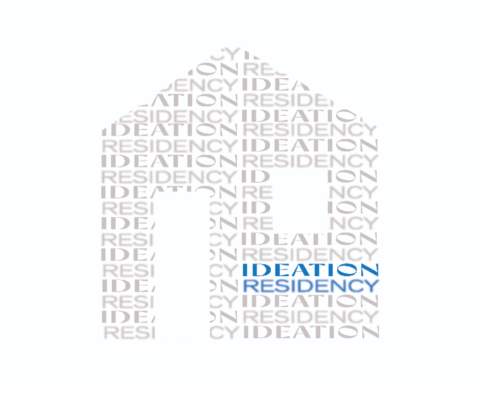a white background with the word residency on it