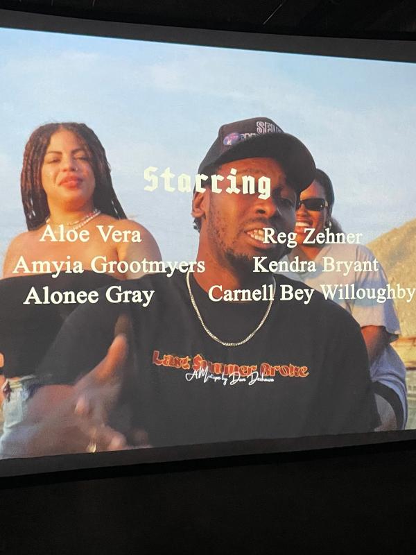 a screen showing aloe vera amyia grootmyers and alonce gray