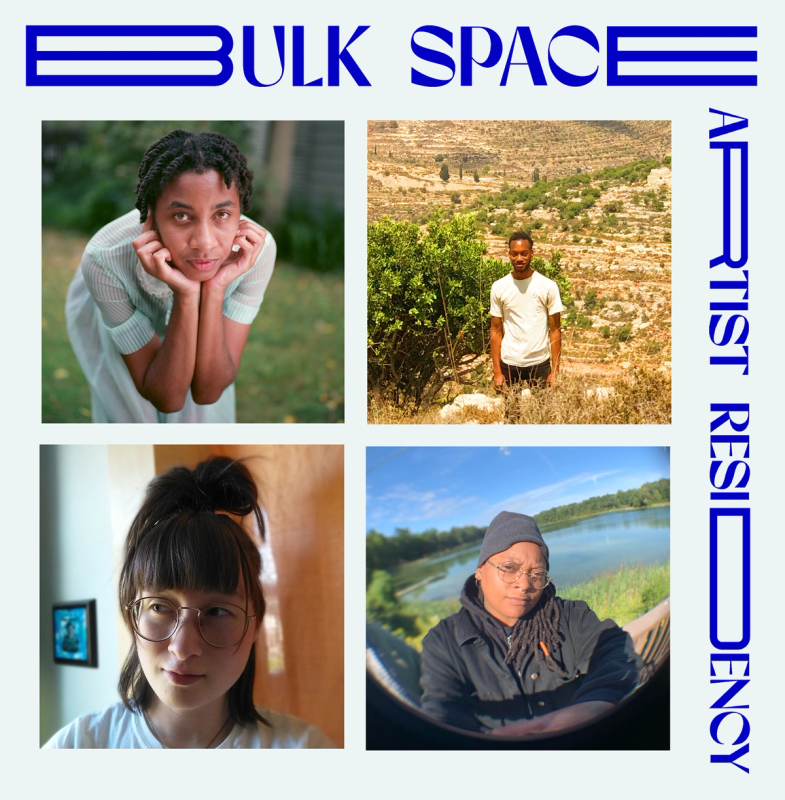 a poster for the bulk space artist residency