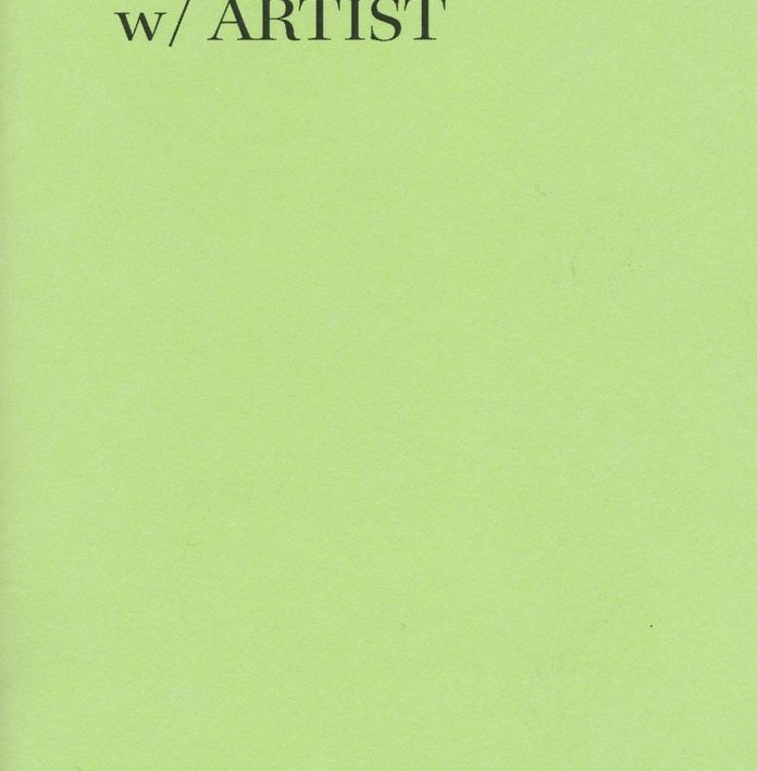 Light green cover with "INTERVIEW w/ ARTIST" at the top and "Darryl DeAngelo Terrell" at the bottom.