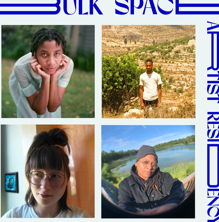 a poster for the bulk space artist residency