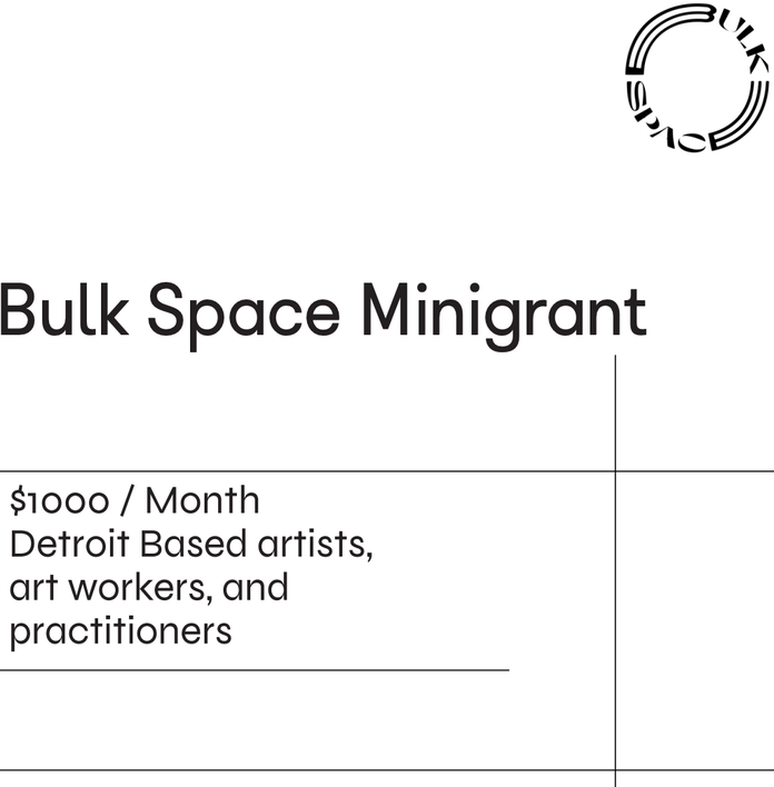 a poster for bulk space minigrant that is powered by red bull