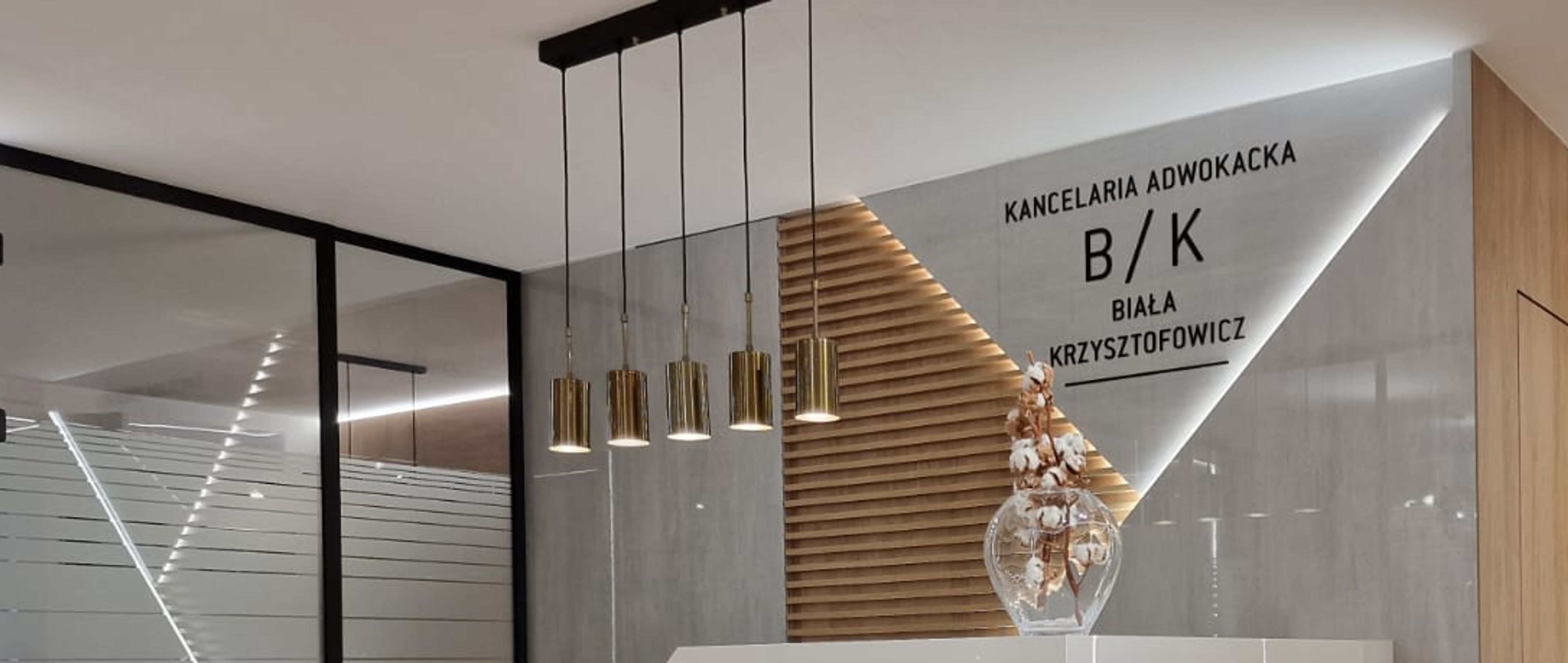 Wnętrze kancelarii