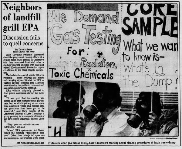 NH #773:  NE Ohio Nuclear Waste Superfund Site Exposes EPA Collusion + Nuke Industry "Playbook" to Avoid Clean-up - Reporter Greg Schwartz