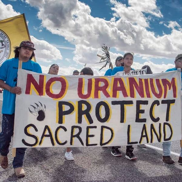 NH #590: Uranium Mine to become Int'l Radioactive Waste Dump? Ute Mountain Ute Tribe Fights White Mesa Mill