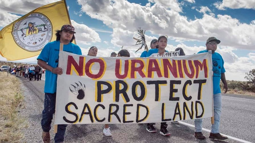 NH #590: Uranium Mine to become Int'l Radioactive Waste Dump? Ute Mountain Ute Tribe Fights White Mesa Mill