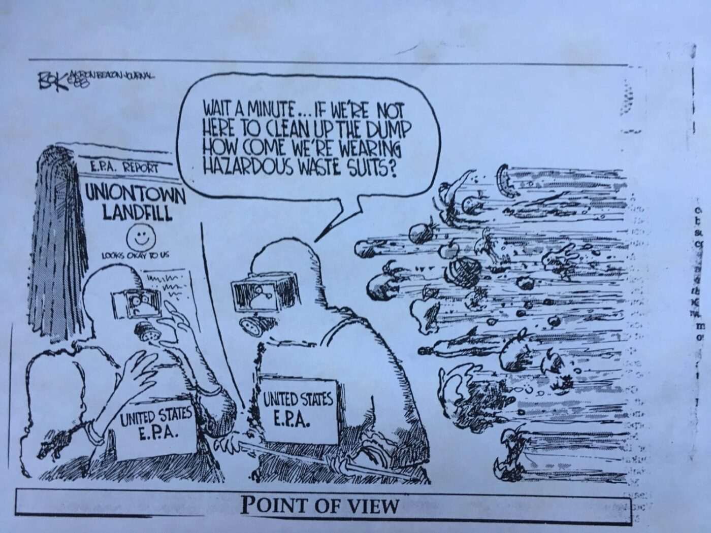 Industrial-Excess-Landfill-cartoon-from-1988-Akron-Beacon-Journal-1400x1050, 2020 hindsight brings corrupted radiation testing into focus at the EPA – Part 4, News & Views Industrial-Excess-Landfill-cartoon-from-1988-Akron-Beacon-Journal-1400x1050, 2020 hindsight brings corrupted radiation testing into focus at the EPA – Part 4, News & Views