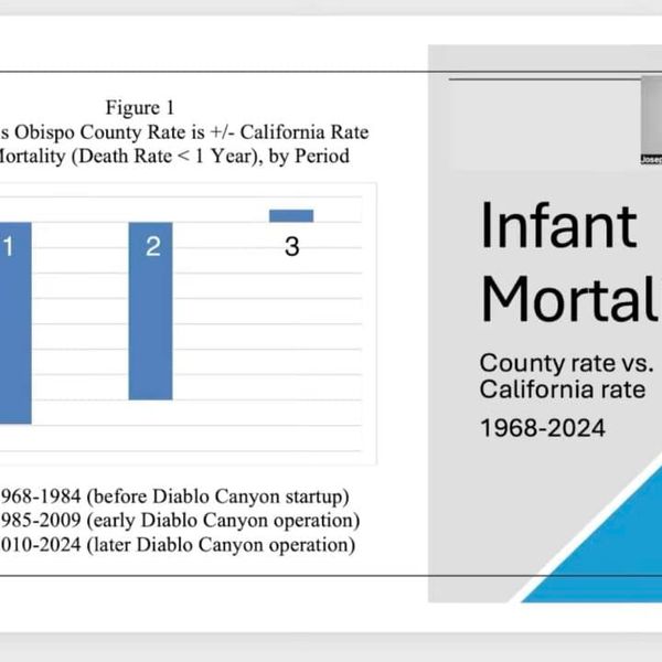 NH #775: Infant Mortality Rates Soar Near Diablo Canyon Nuclear Reactors - New RPHP Report - Joseph Mangano, Christie Brinkley
