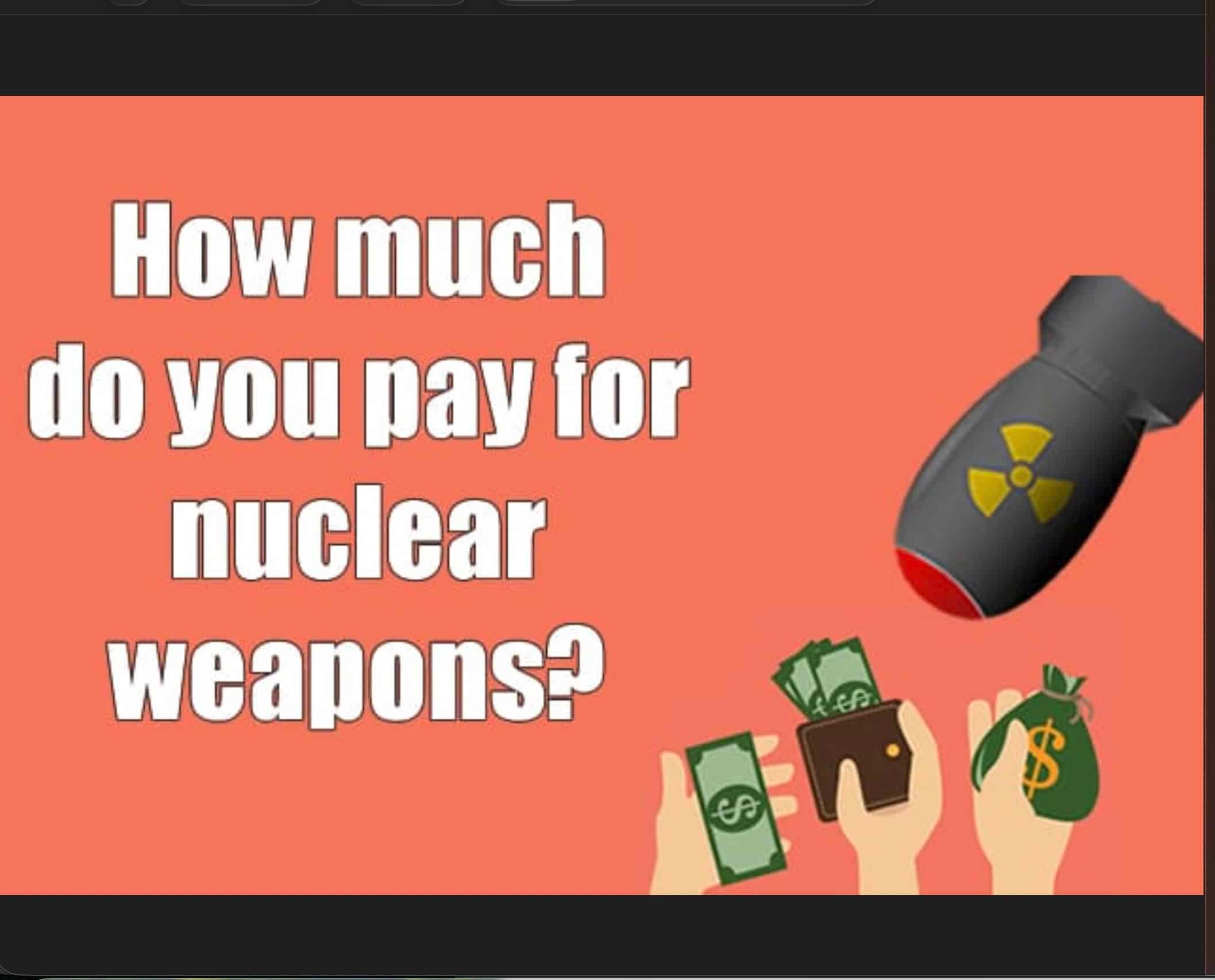 NH #774:  Nuke Tax Costs You HOW MUCH?!? Annual Nuclear Weapons Programs Tax Calculator - PSR's Dr. Robt. Dodge + NRC Comments NOW - Lynda Williams