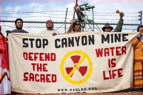 NH #644: Nat'l Monument Loophole Still Allows Grand Canyon Uranium Mining!  Leona Morgan of Haul No