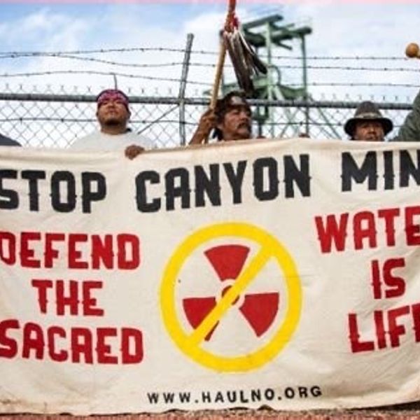 NH #644: Nat'l Monument Loophole Still Allows Grand Canyon Uranium Mining! Leona Morgan of Haul No