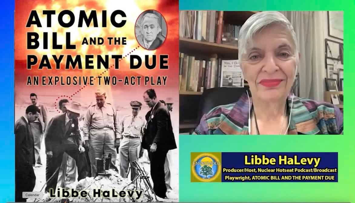 NH #782:  Mic Reversal!  Nuclear Hotseat’s Libbe HaLevy Interviewed by Physics Chanteuse Lynda Williams on Start of Year 16