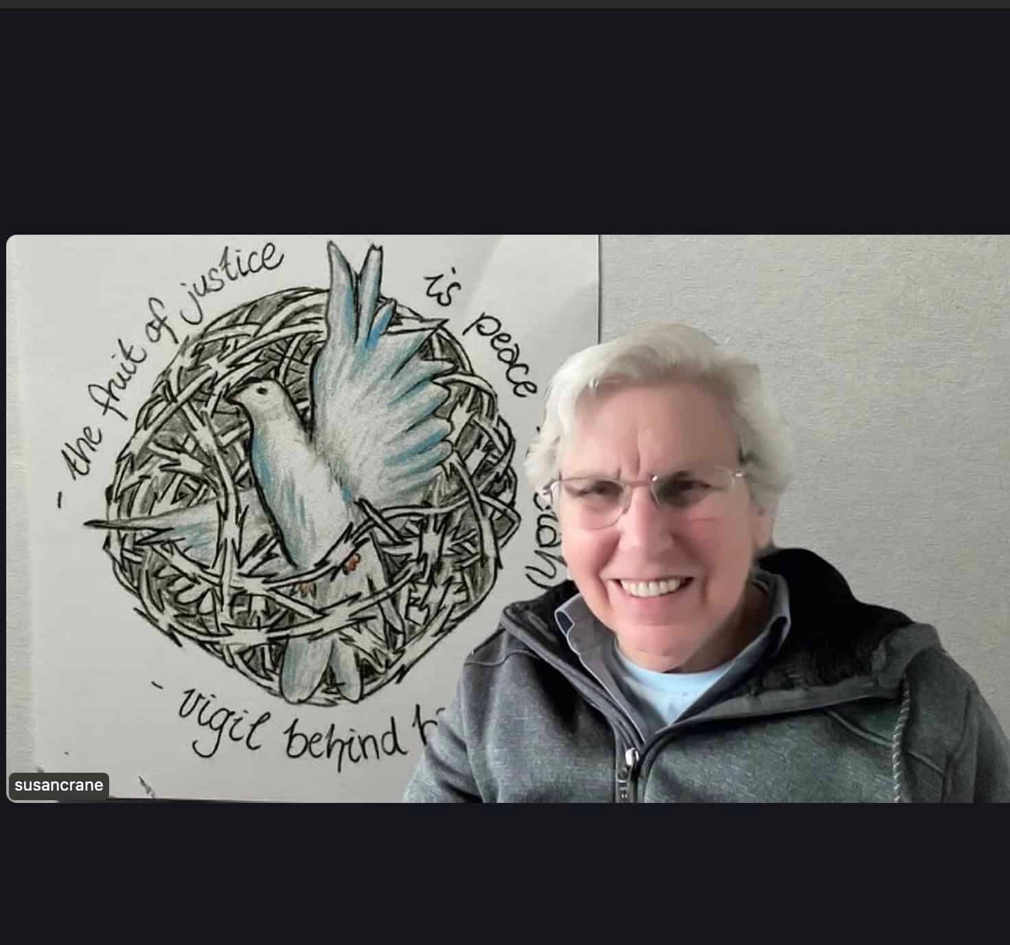 NH #711:  Plowshares Peace Activist Susan Crane Out of German Prison + Libbe's Nuclear Play ATOMIC BILL Heads for Production!