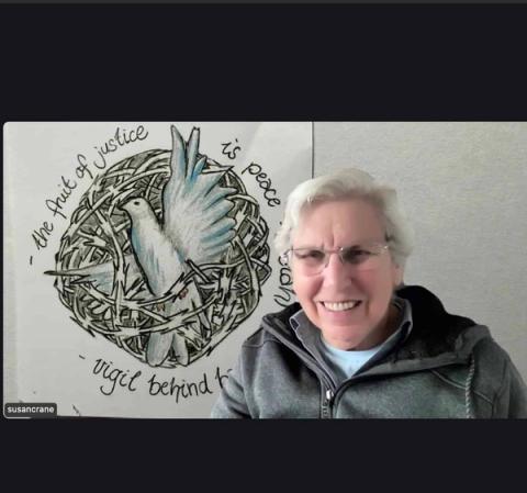 NH #711:  Plowshares Peace Activist Susan Crane Out of German Prison + Libbe's Nuclear Play ATOMIC BILL Heads for Production!
