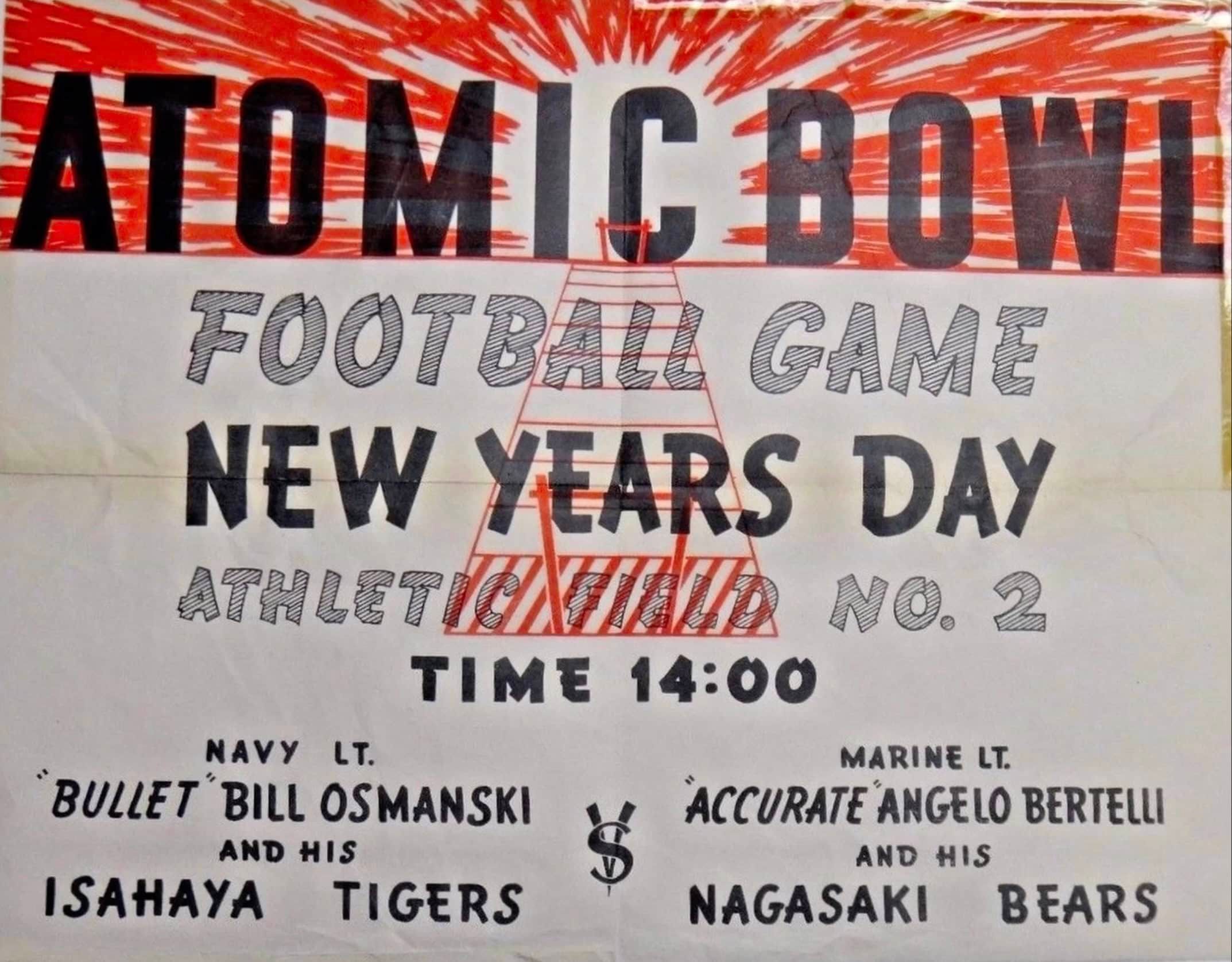 NH #726:  Nuclear Football in Nagasaki Killing Field - Greg Mitchell's new film THE ATOMIC BOWL + Linda Pentz Gunter Parses the President's Nuclear Onslaught