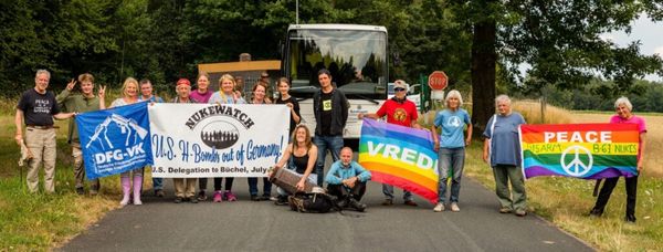 NH #711:  Plowshares Peace Activist Susan Crane Out of German Prison + Libbe's Nuclear Play ATOMIC BILL Heads for Production!