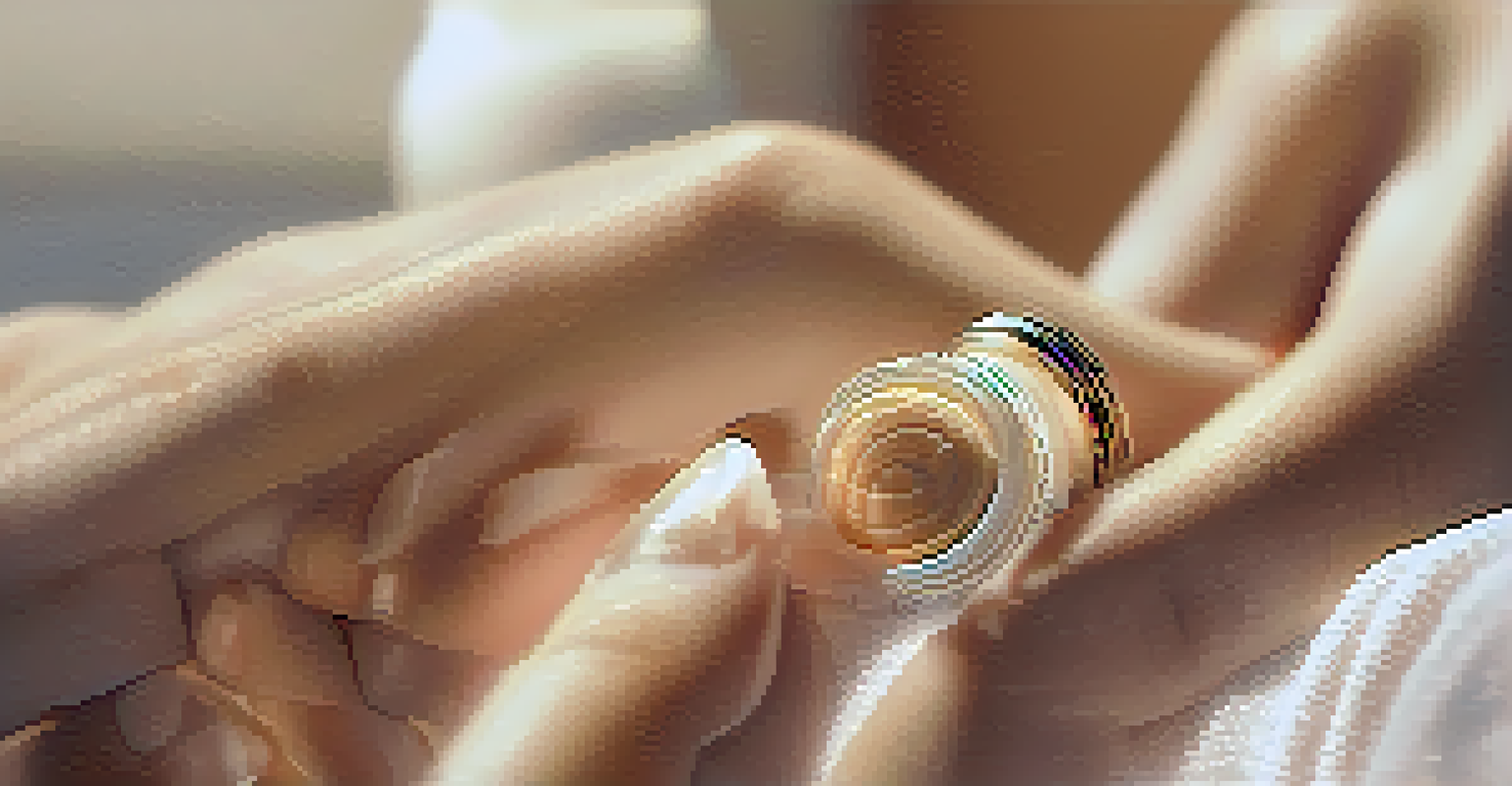 Close-up of a hand applying moisturizer to dry skin in a bright room, with a jar of cream in the background.