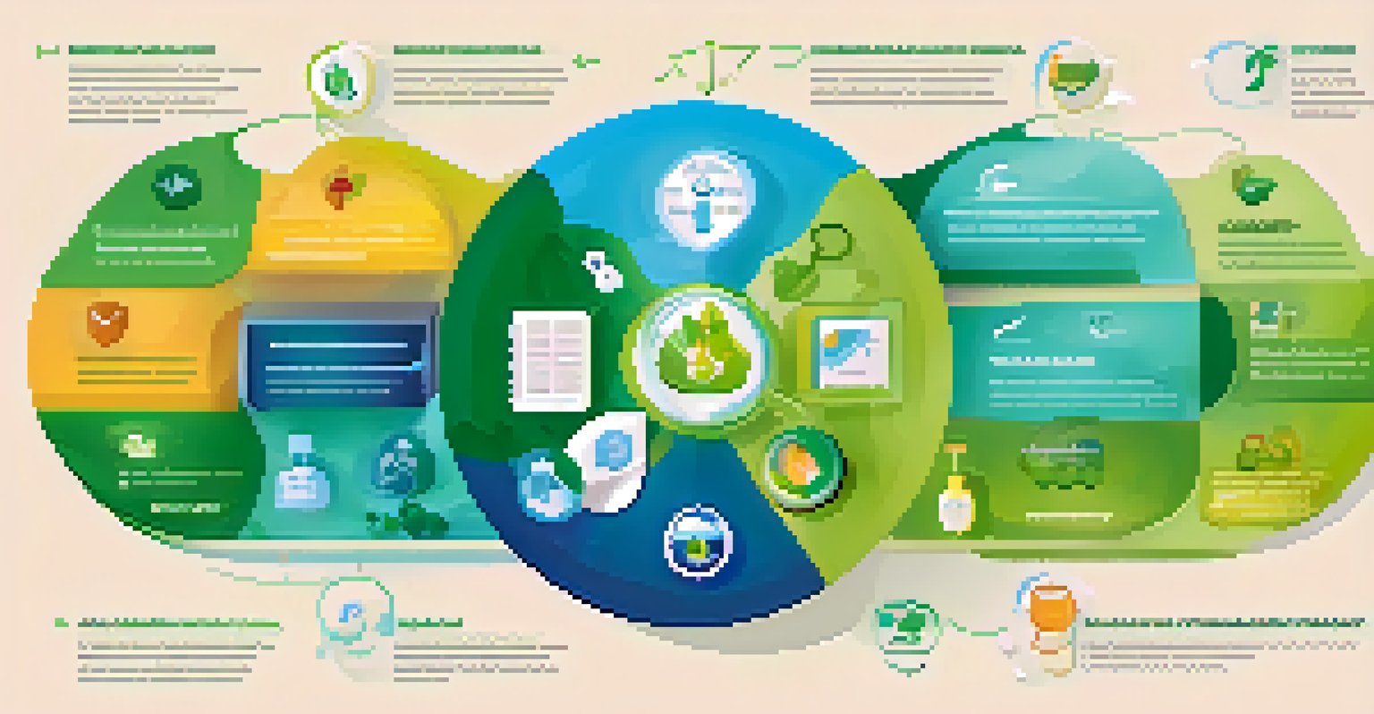 An infographic illustrating the benefits of telehealth in naturopathy with icons and descriptive text.