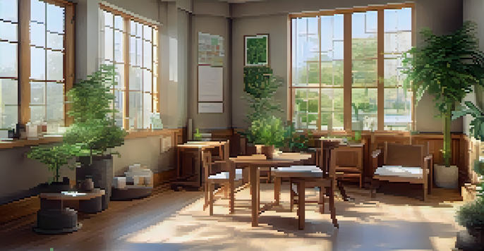 A bright and calming naturopathic clinic with wooden furniture and plants, where a practitioner is consulting with a patient.